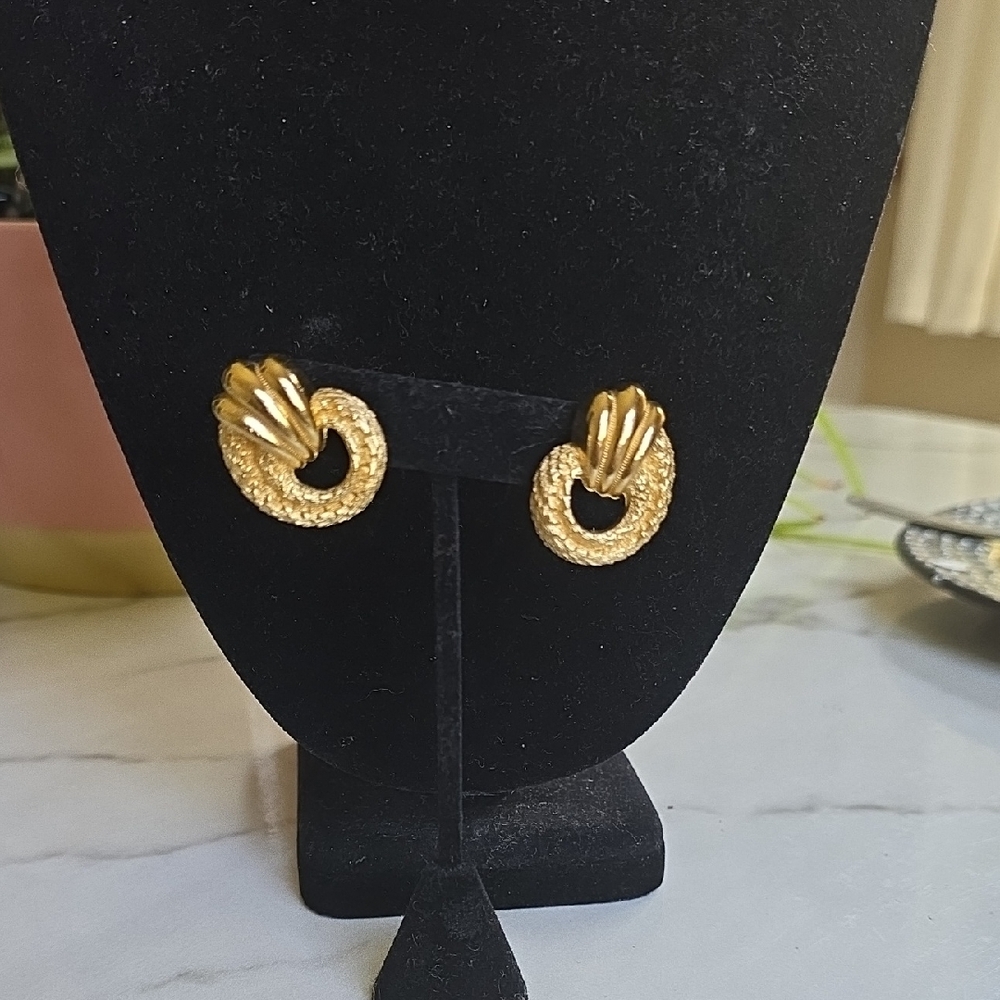 Dior Gold Earrings